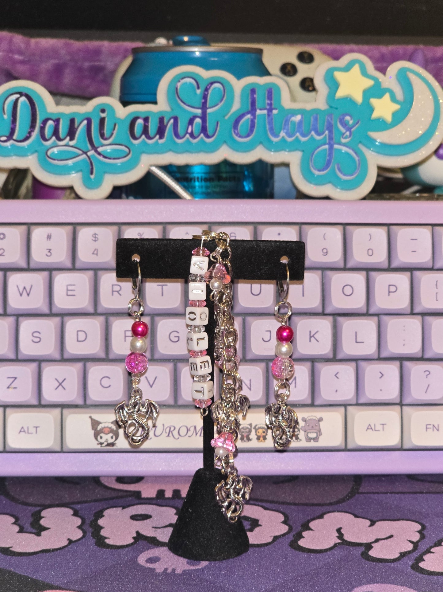 Violet's Fury Keychain - Hays Favs