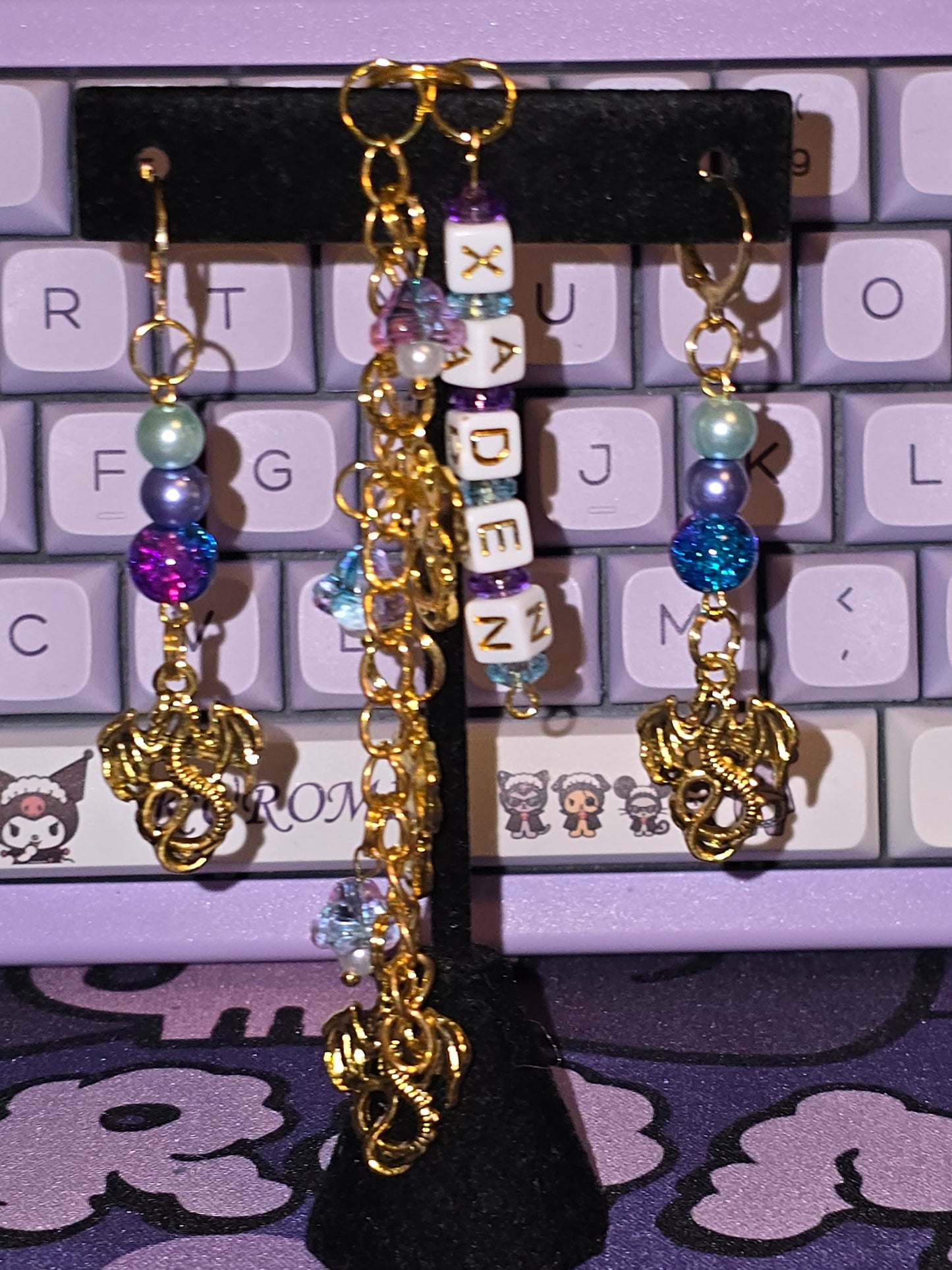 Xaddy Daddy's Earrings Gold - Hays Favs