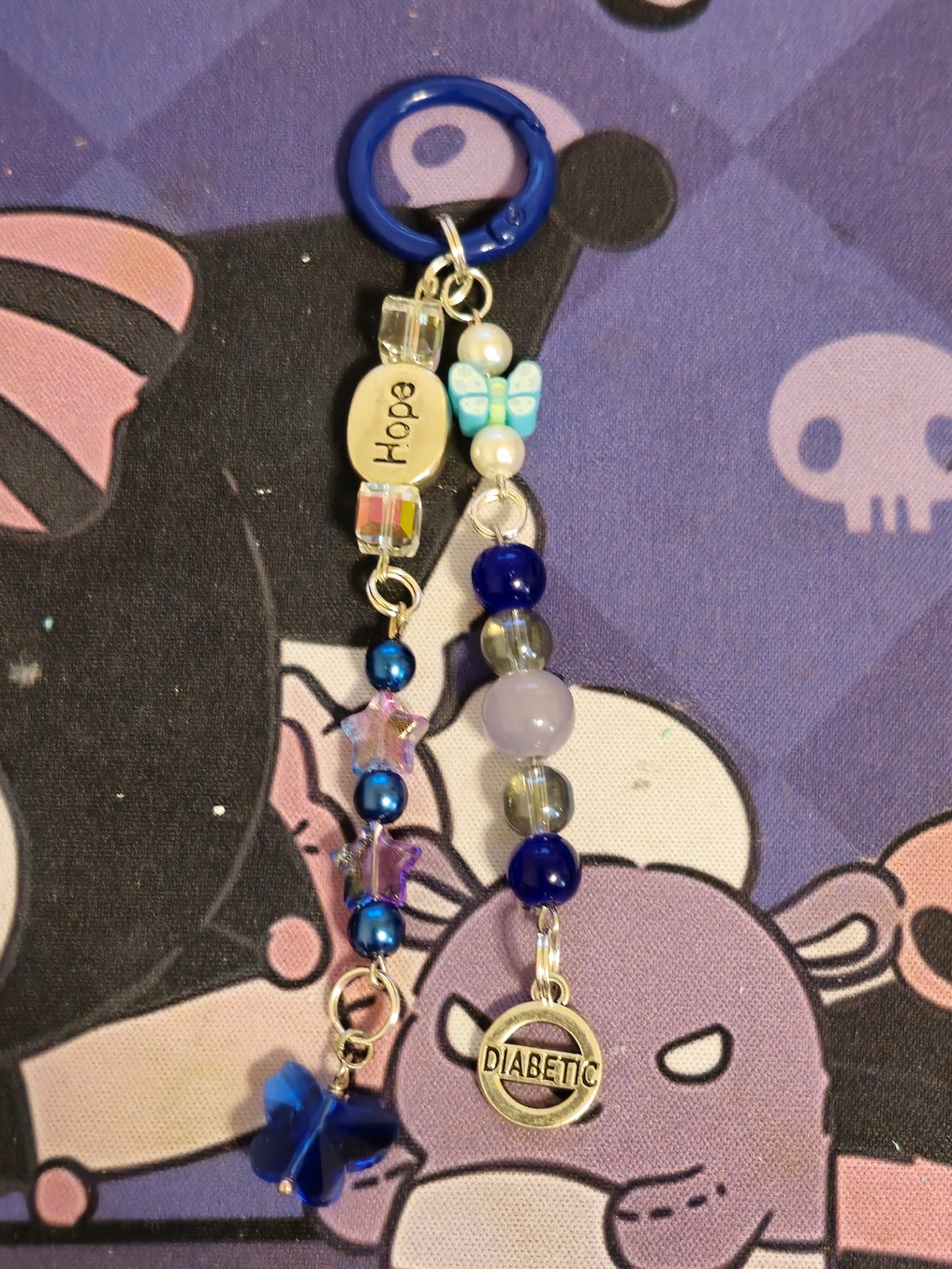 Dani's Wish - Diabetes Keychain