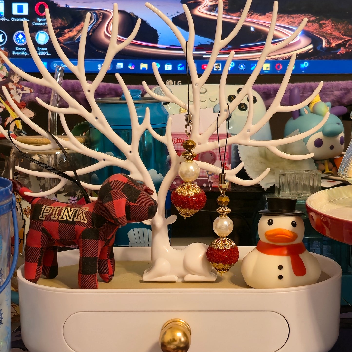 Away In A Manger - Holiday Ornaments