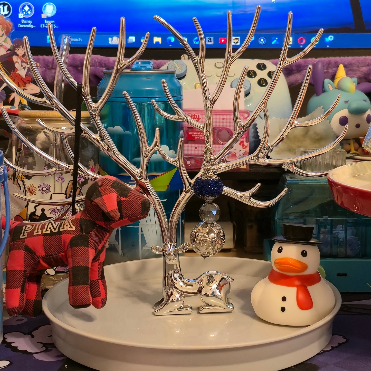 Santa's Christmas Globe - Holiday Ornaments