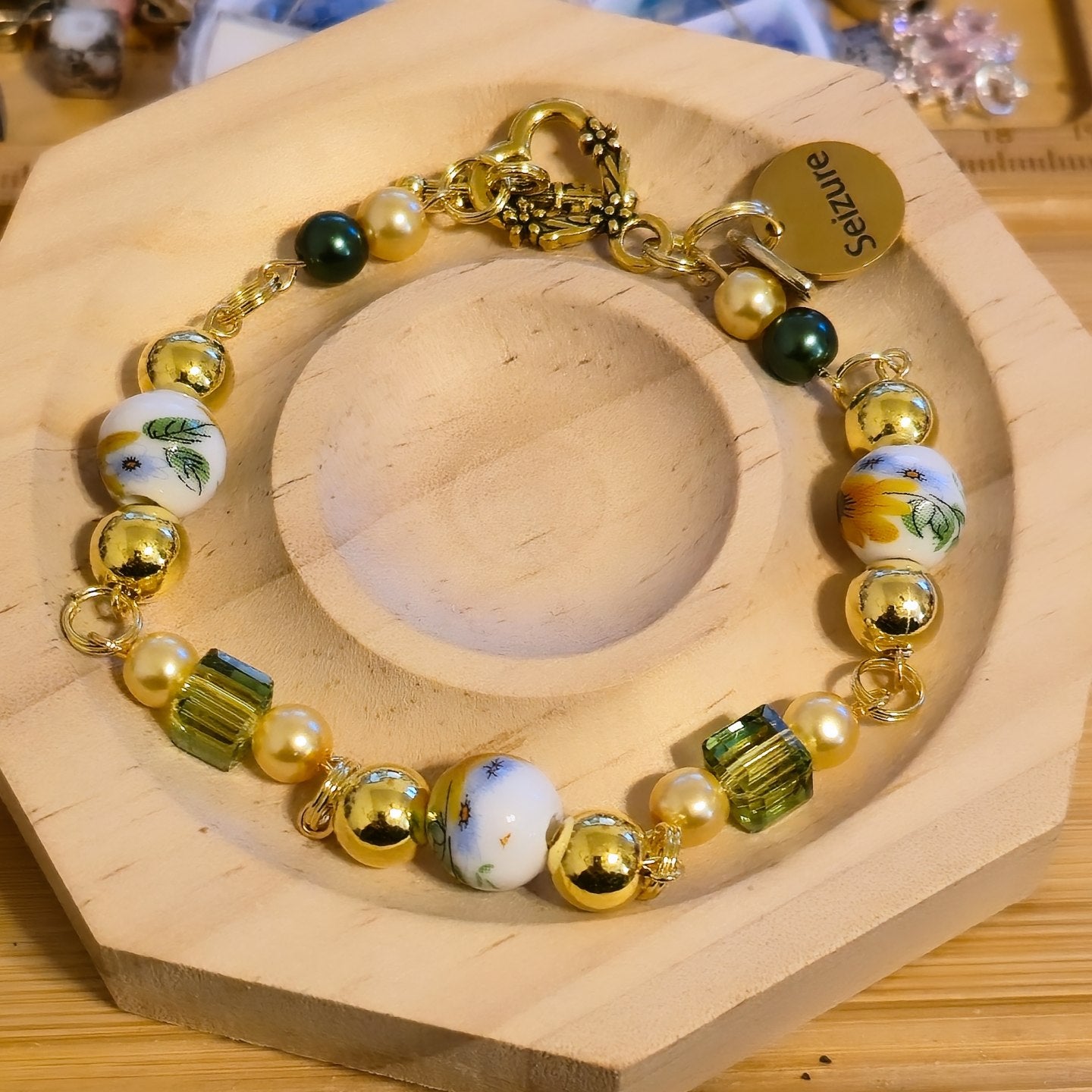 Sunny Are the Flowers Seizure Bracelet
