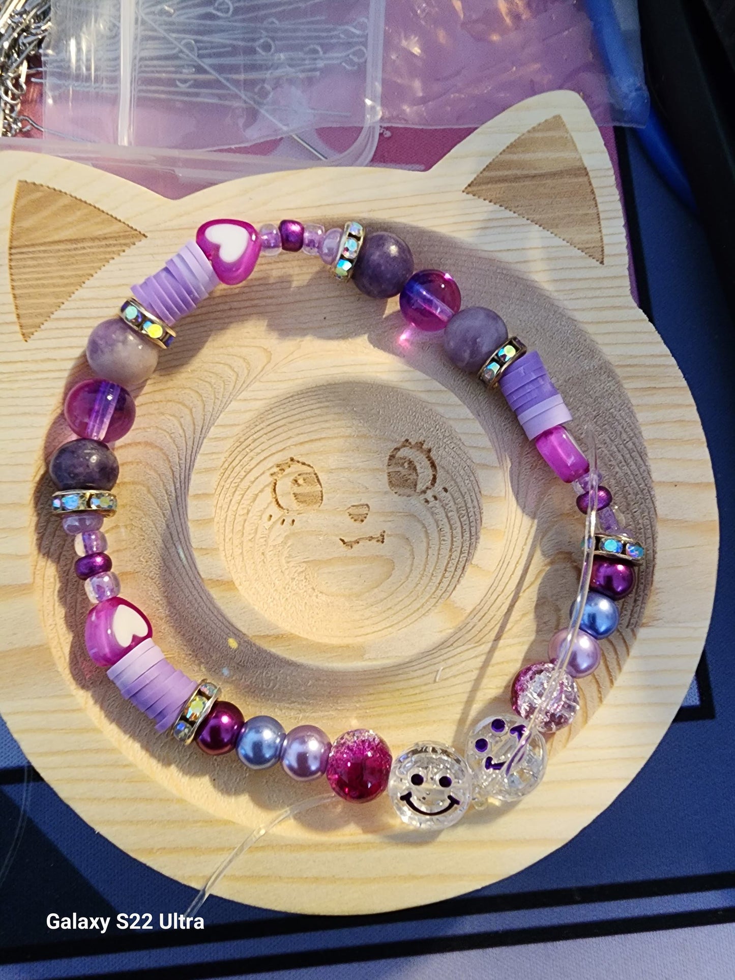 Purple Dreamy Combination Bracelet