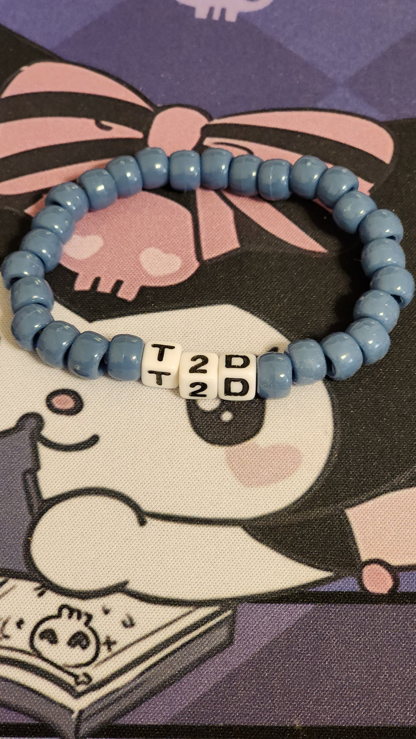 T2D Diabetes Stretchy Bracelet