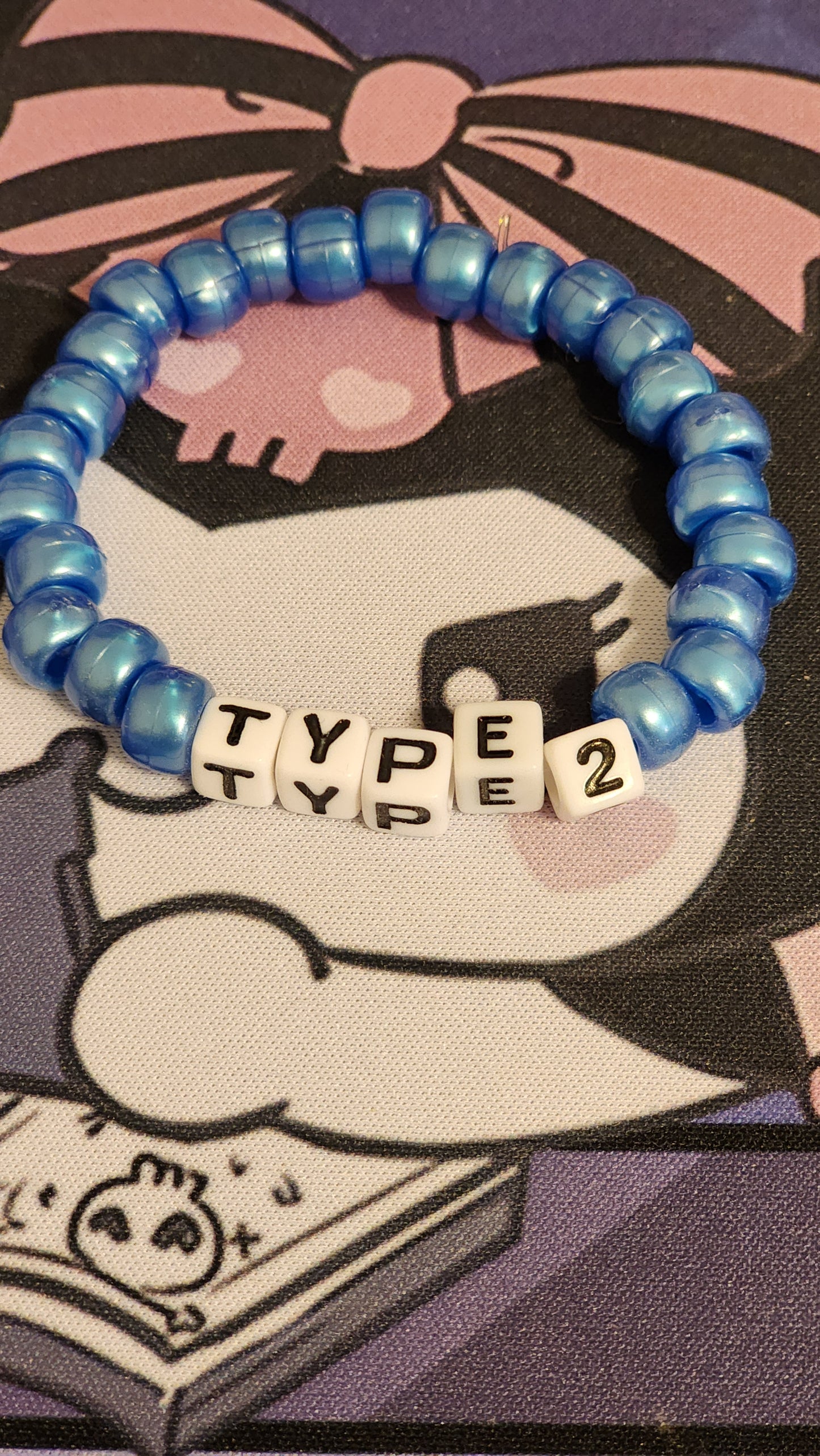 Type 2 Diabetes Stretchy Bracelet