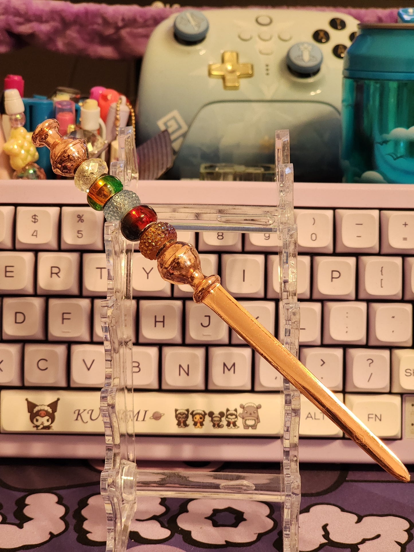 Beaded Wonderland-Beaded Letter Opener We're All Mad Here