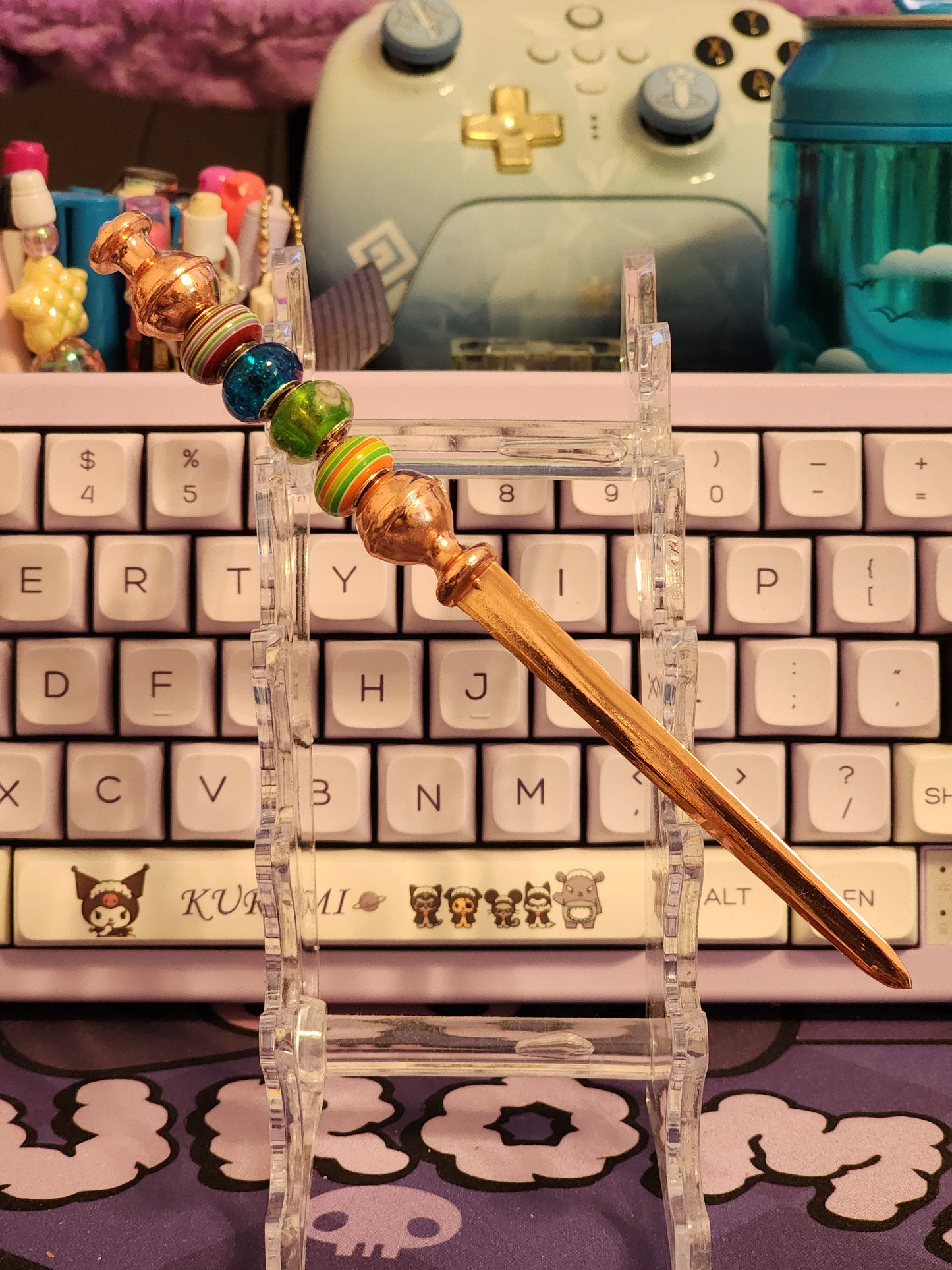 Beaded Wonderland-Beaded Letter Opener Spinning Tops