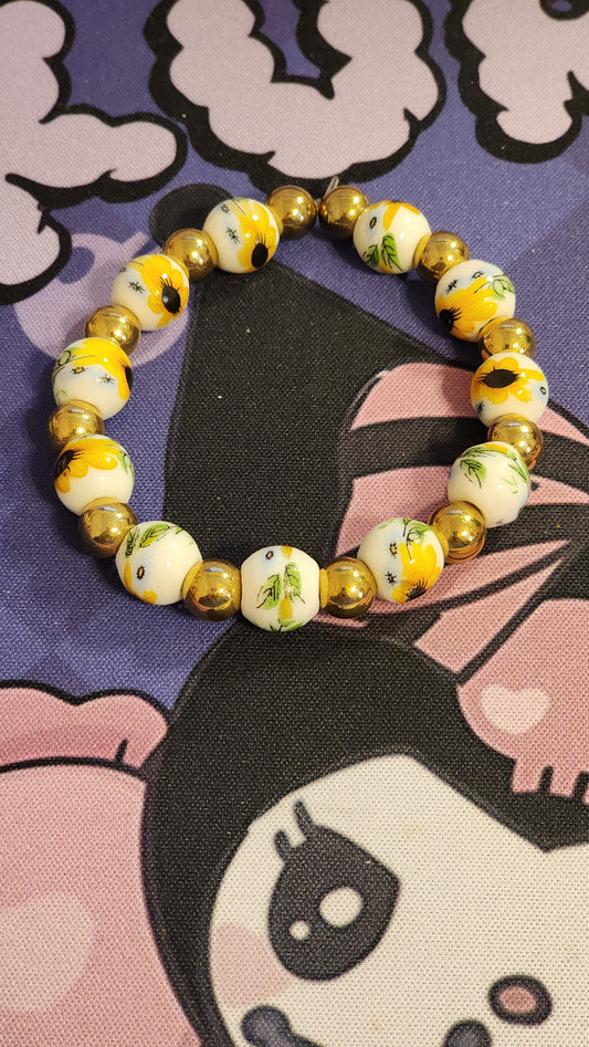 Sizzling Summer Stock - Summer Sunflower's Bracelet