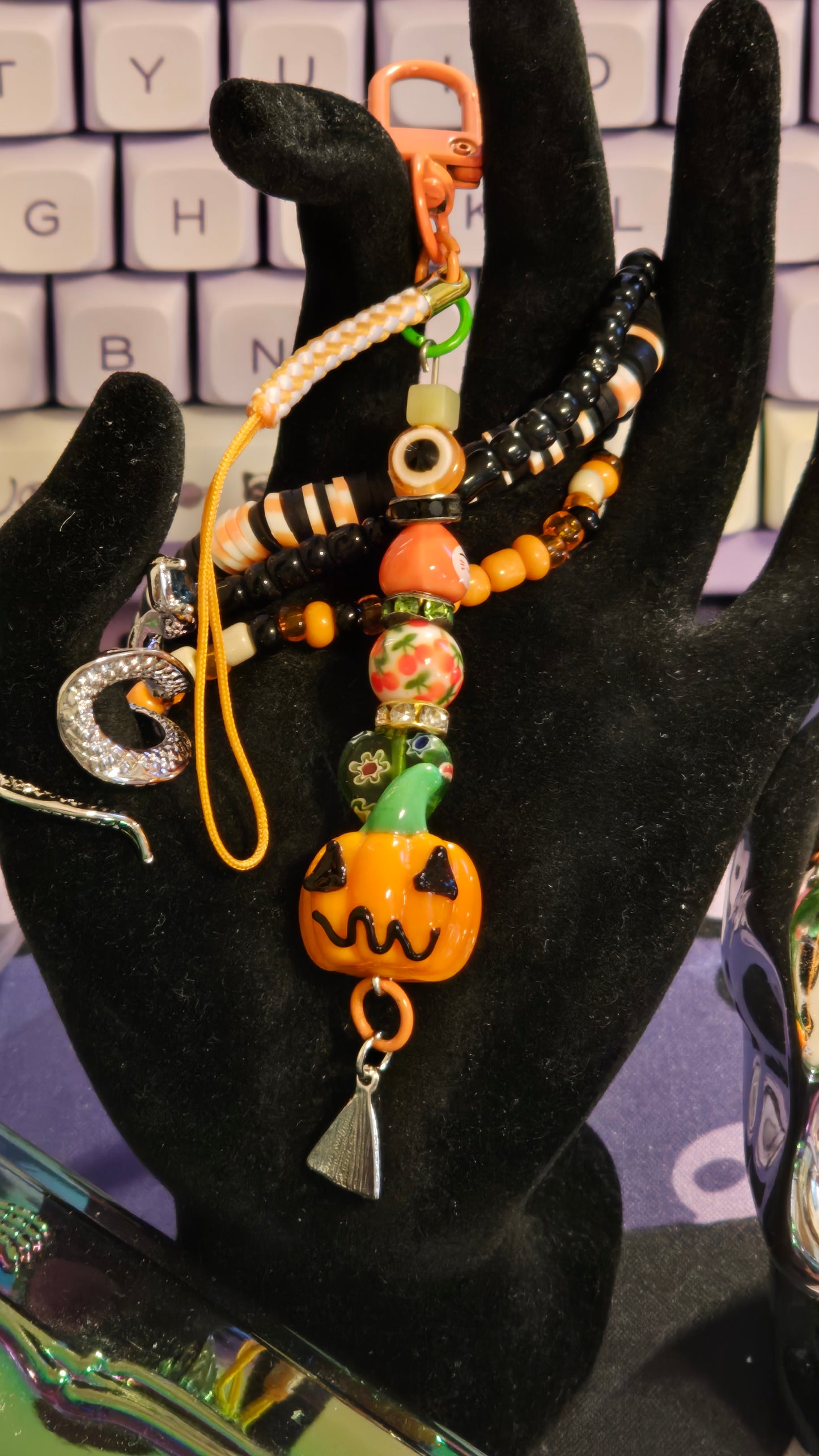 Pumpkin Pete Keychain/Phone Chain