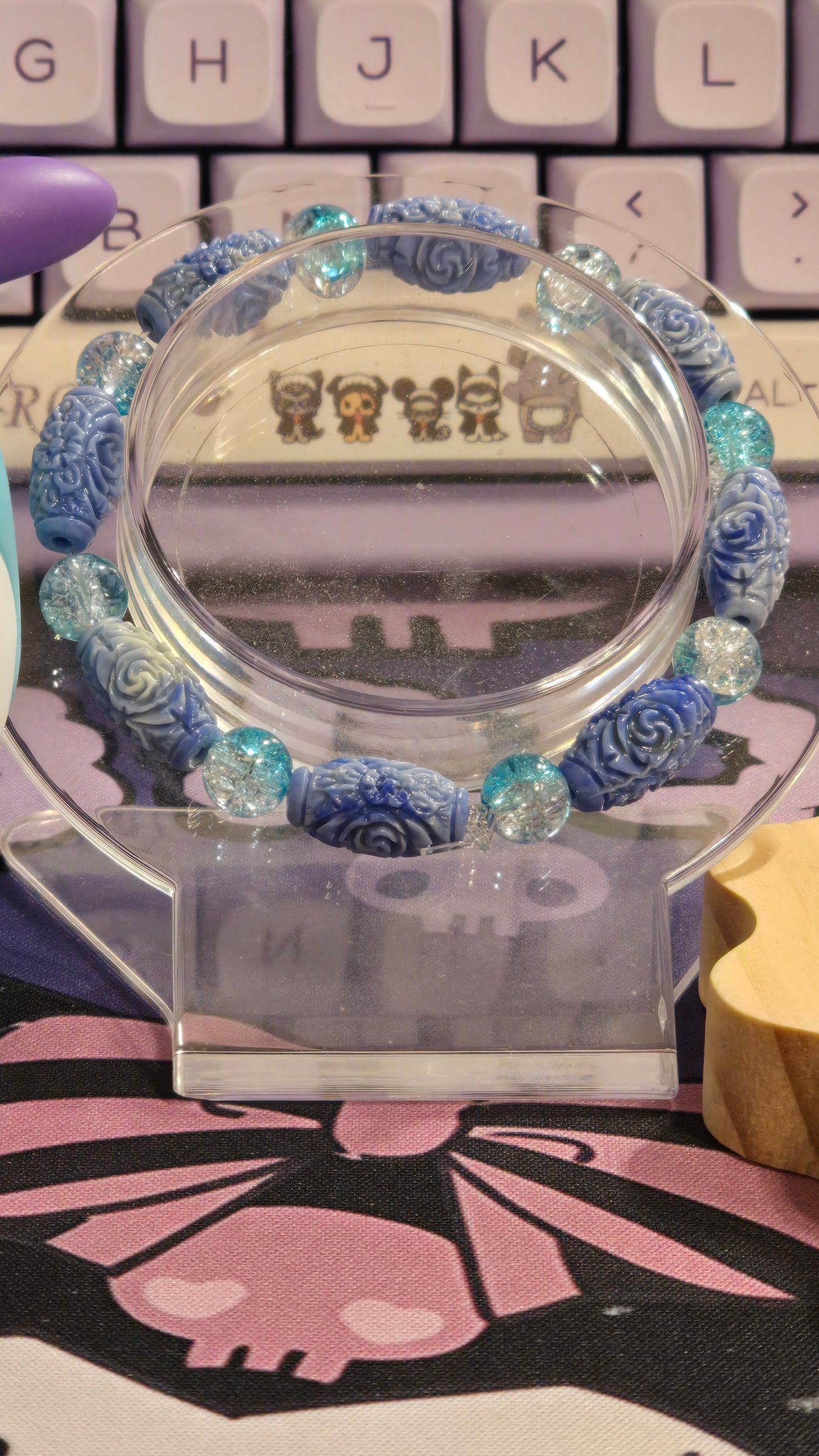 My Blue Mood Stretchy Bracelet Set