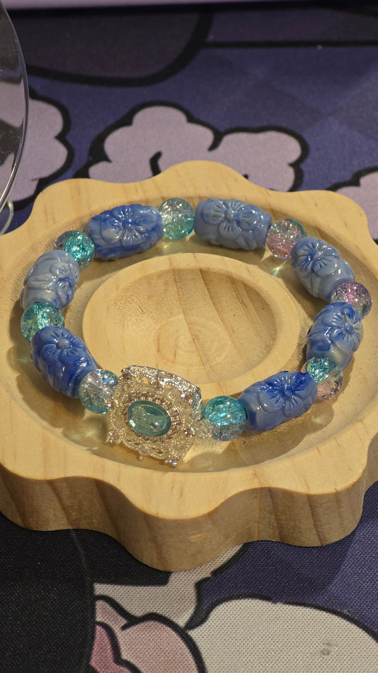 My Blue Mood Stretchy Bracelet Set