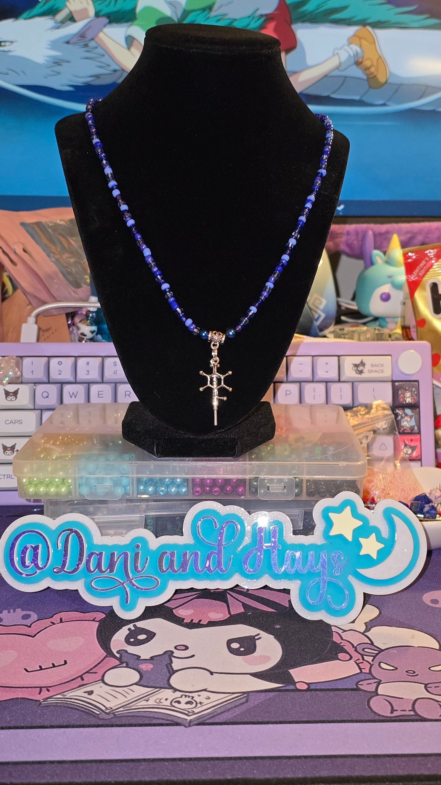 We Wear Blue On Friday's Diabetes Necklace