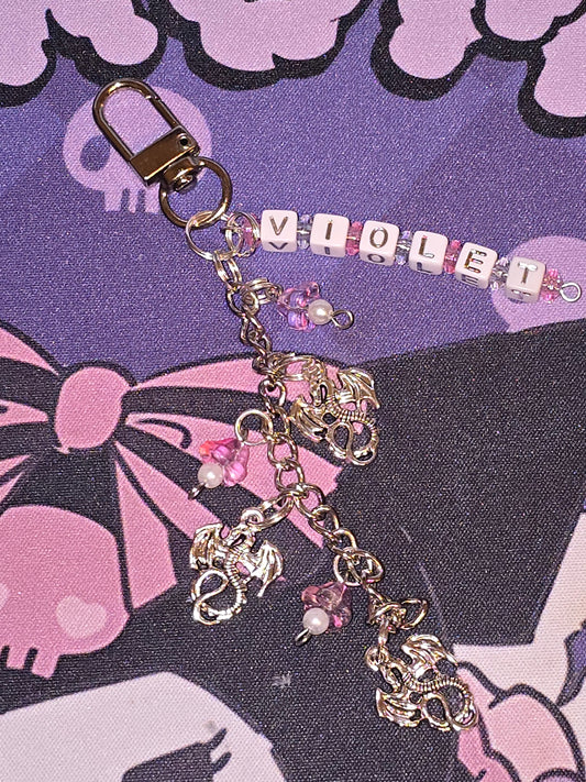 Violet's Fury Keychain - Hays Favs