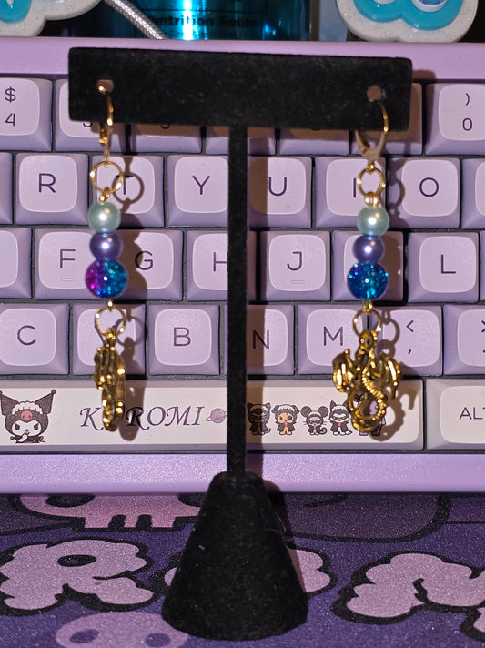 Xaddy Daddy's Earrings Gold - Hays Favs