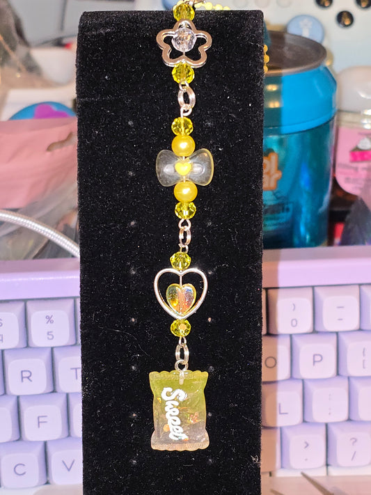 Sweet Treats Phone Charms (Yellow)- Spring Fling
