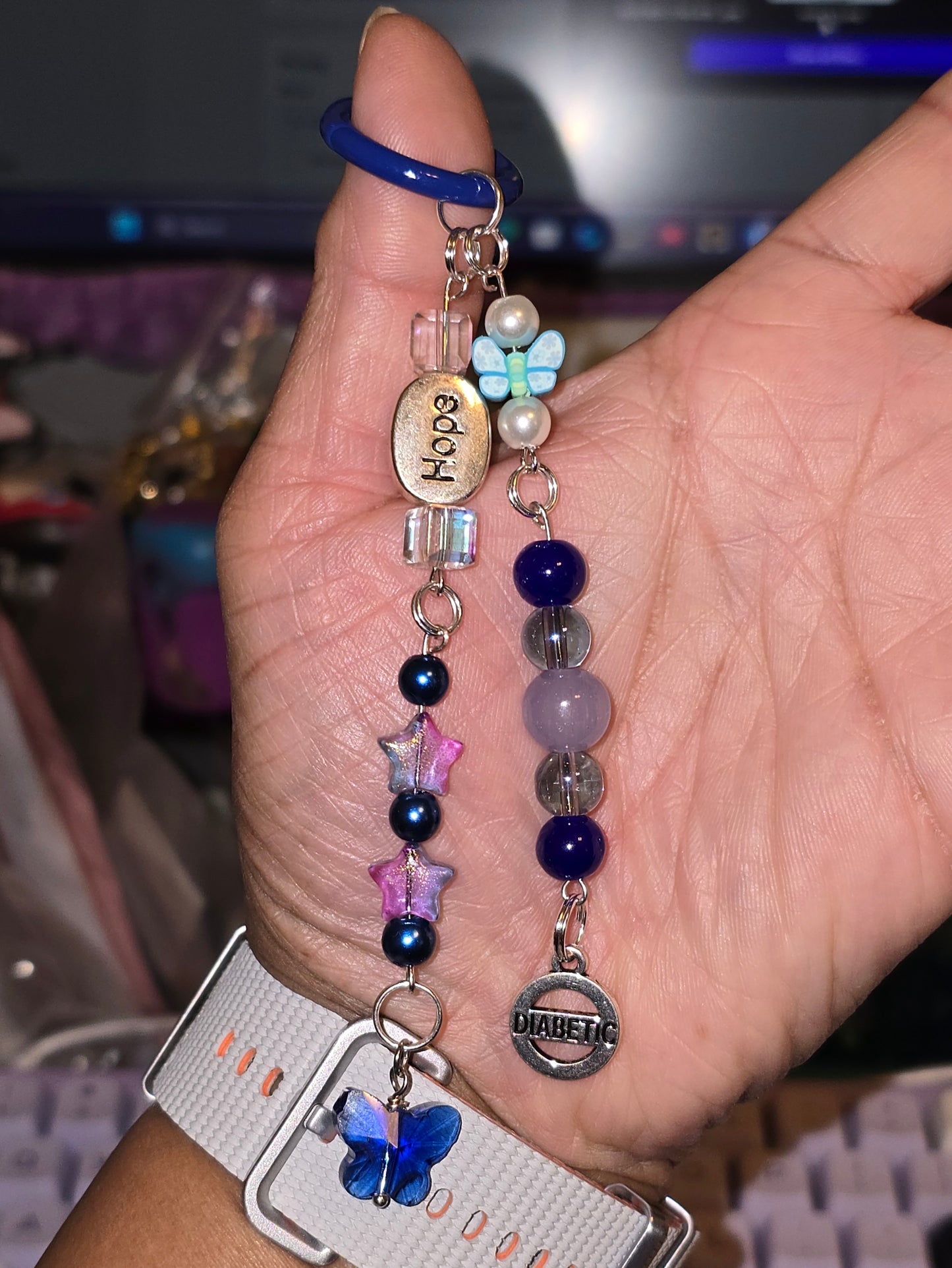 Dani's Wish - Diabetes Keychain