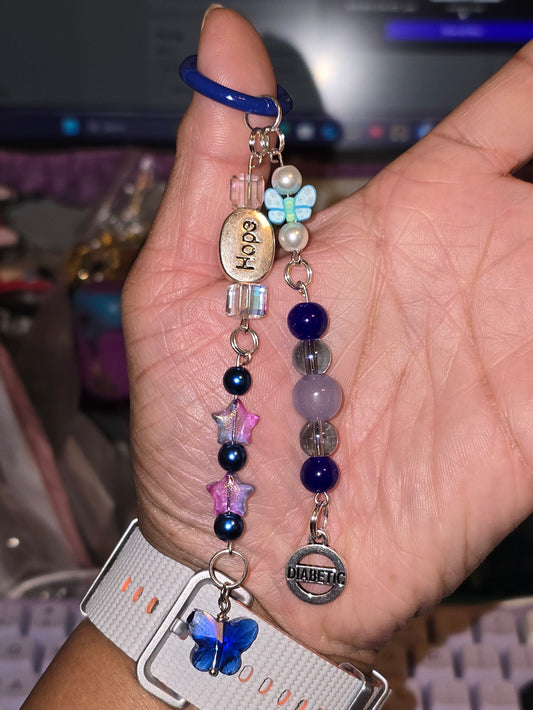 Dani's Wish - Diabetes Keychain