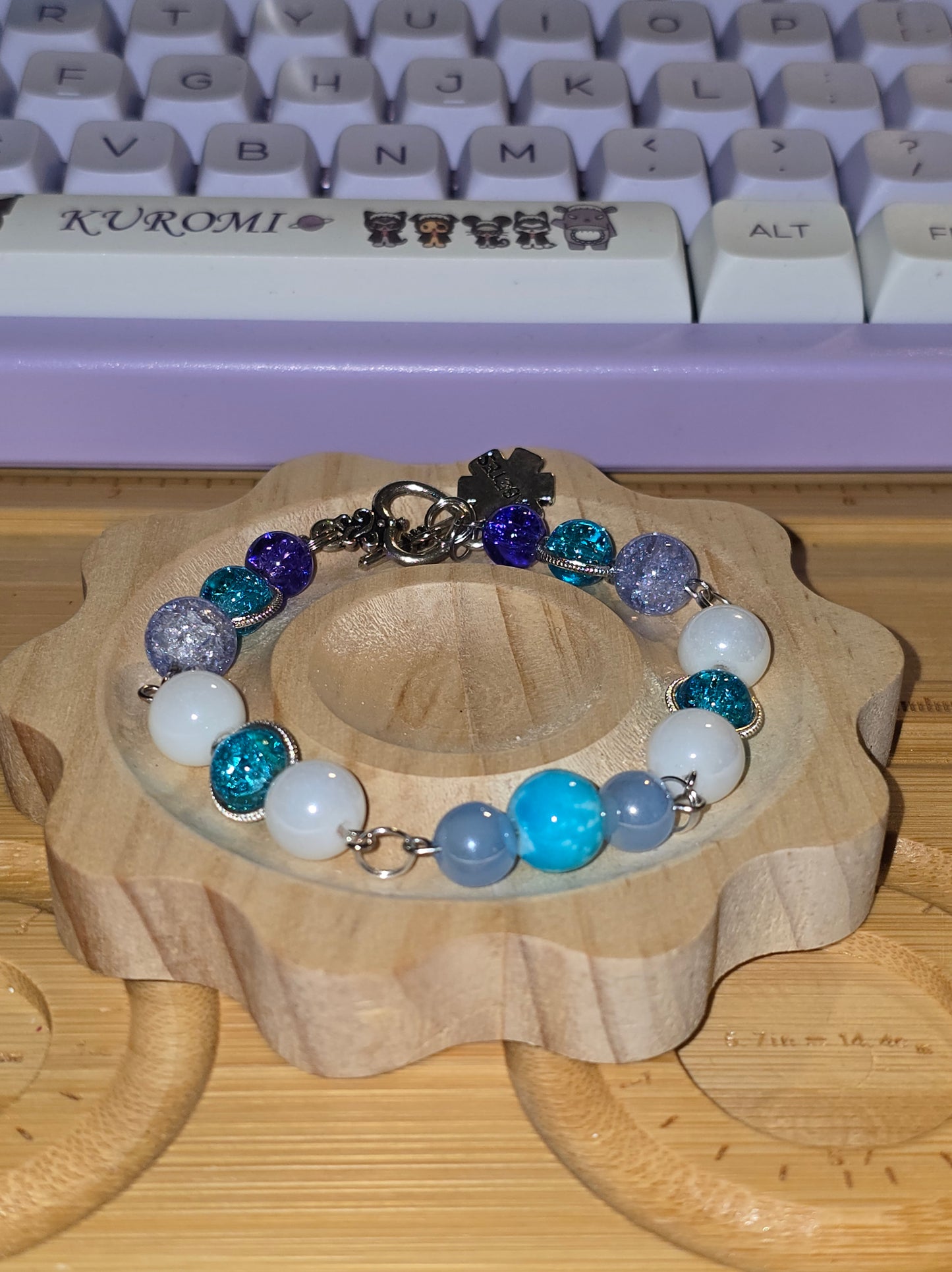 Ocean Blue Diabetes Bracelet