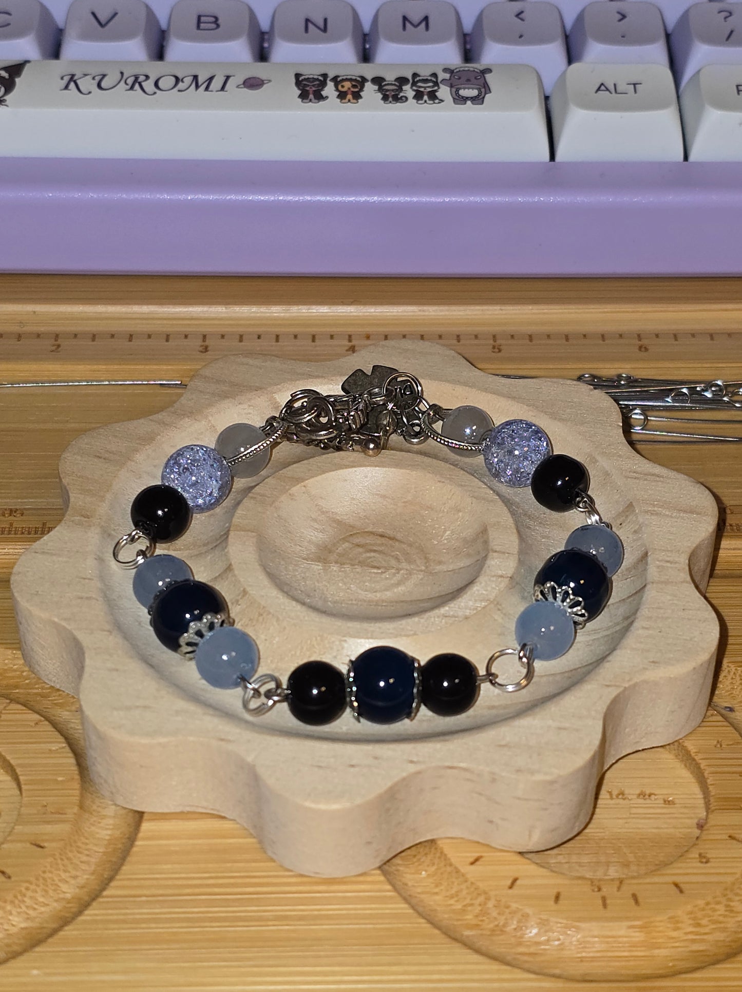 Rhythm In Blue Jeans Babe Diabetes Bracelet
