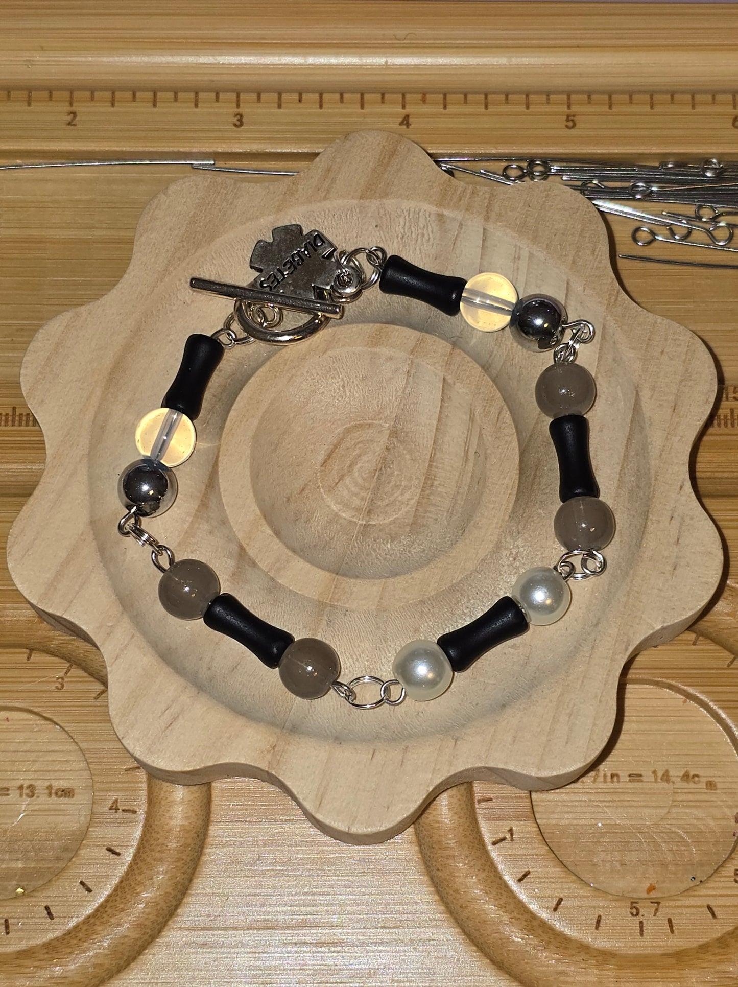 Black Tie Event Diabetes Bracelet