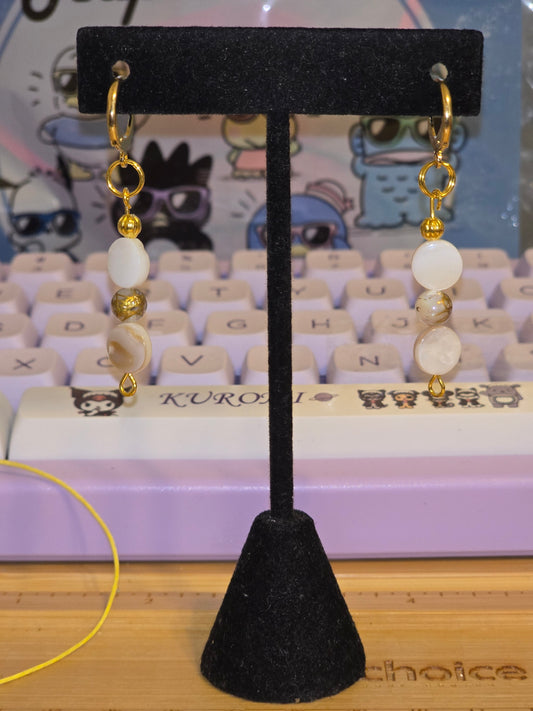 Sizzling Summer Stock - A Little Touch Of Gold Earrings