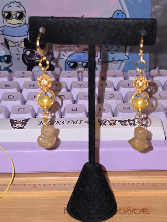 Sizzling Summer Stock - Regal Duckie Earrings