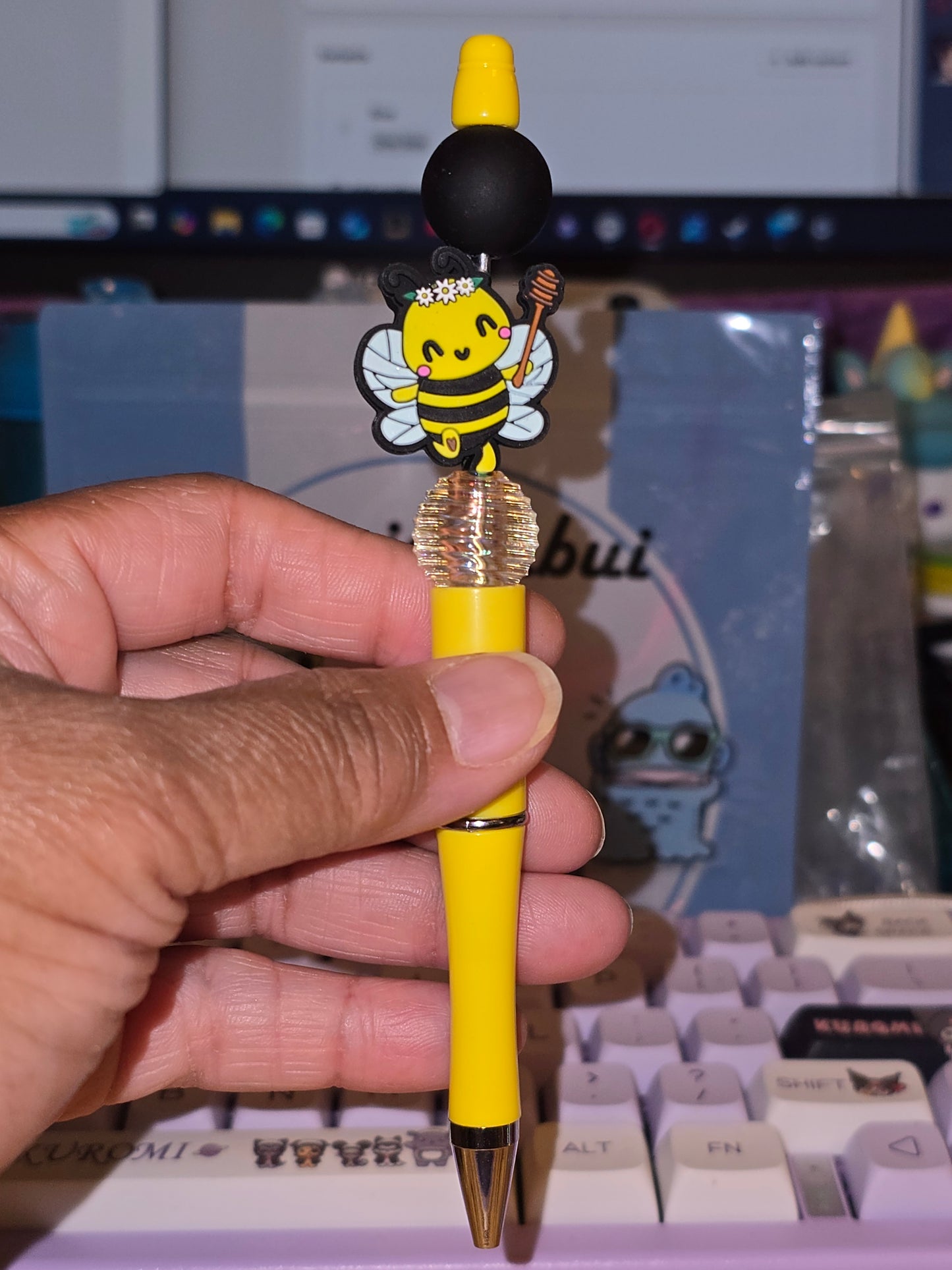 Beaded Wonderland- Happy Bumble Bee (Yellow)