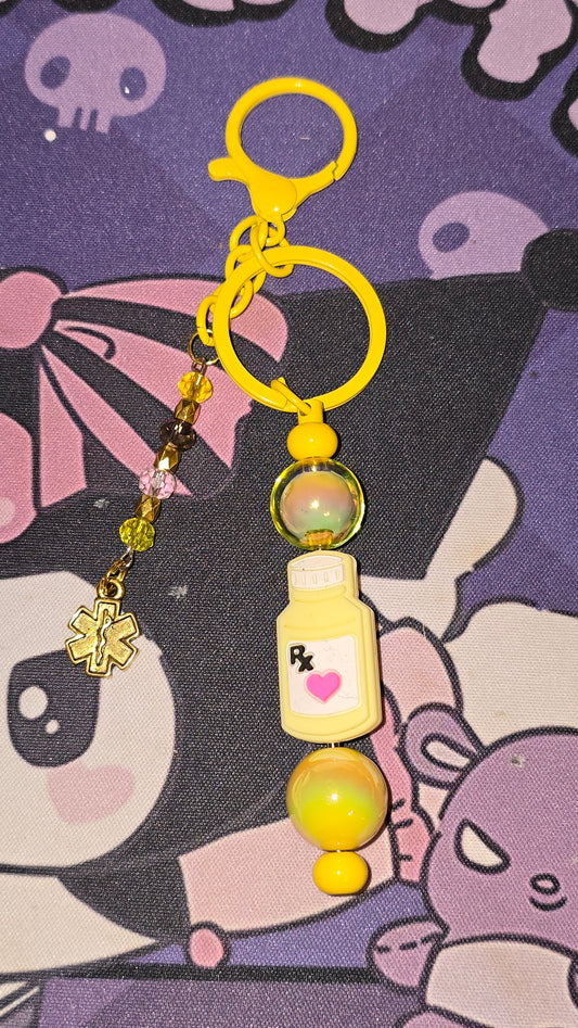 Sunny Vibes - Diabetes Keychain