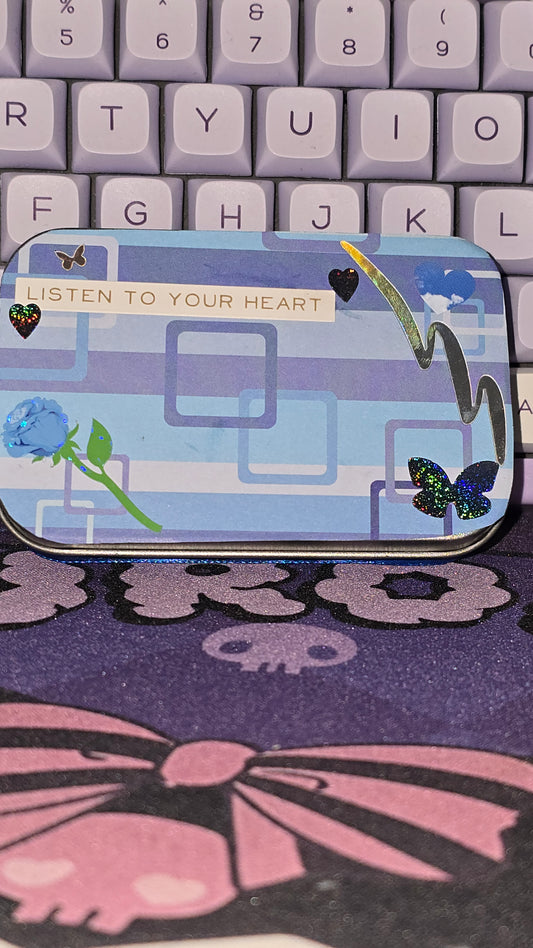 Listen To Your Heart - Tin Wallet