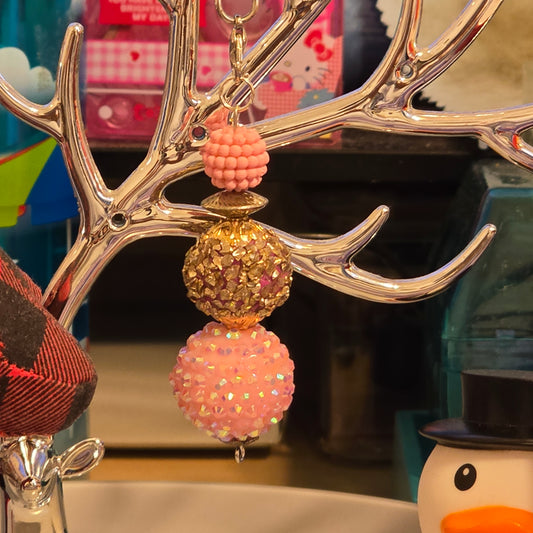 Pretty In Pink - Holiday Ornaments