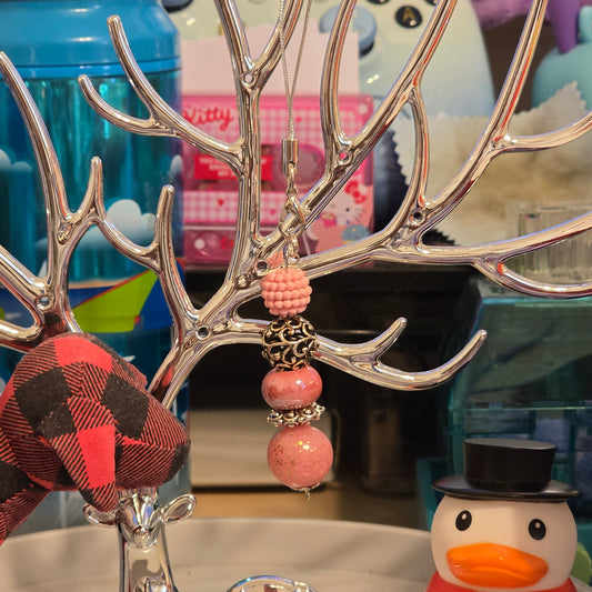 My Pink Metal Paradise - Holiday Ornaments