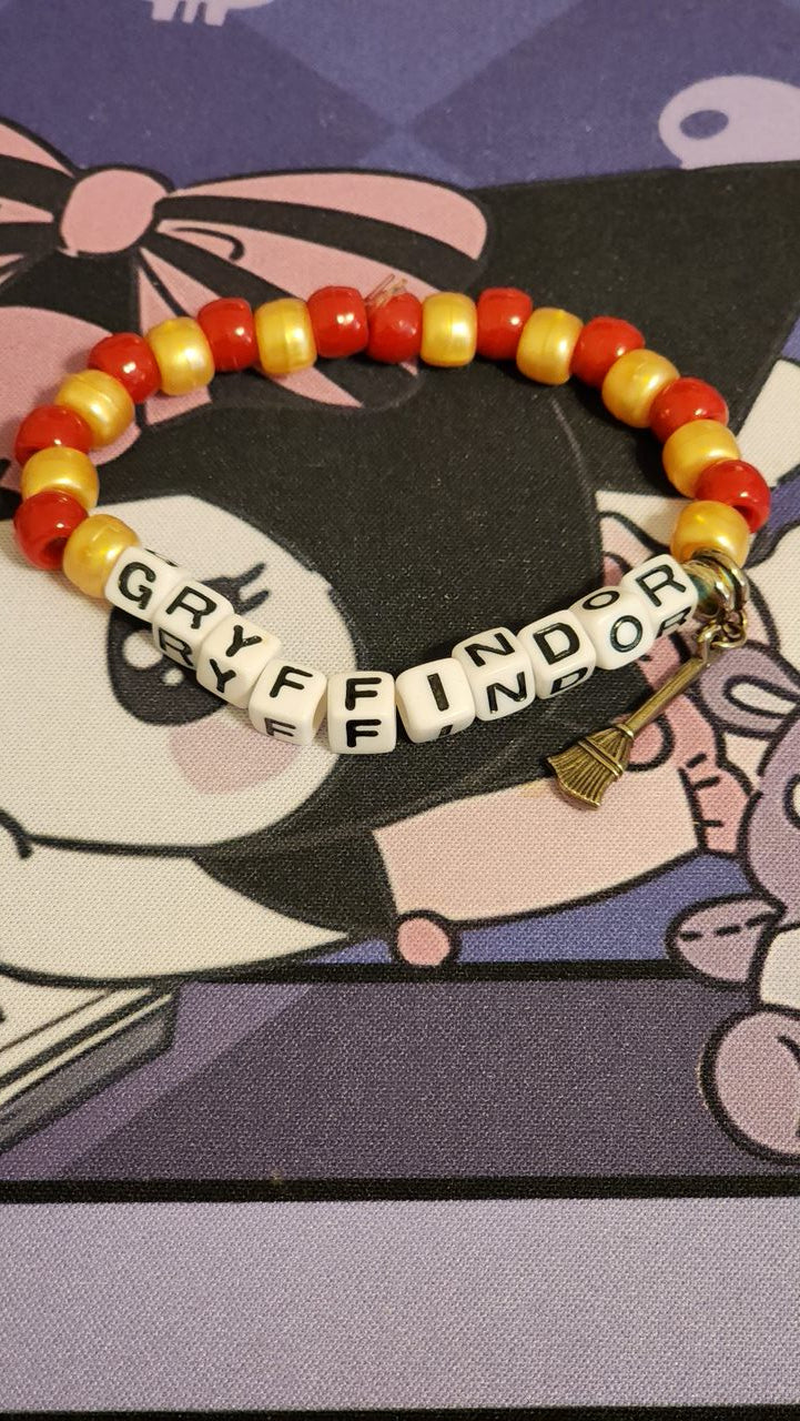 Gryffindor Stretchy Charm Bracelet