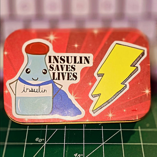 DiaPower Diabetes - Tin Wallet