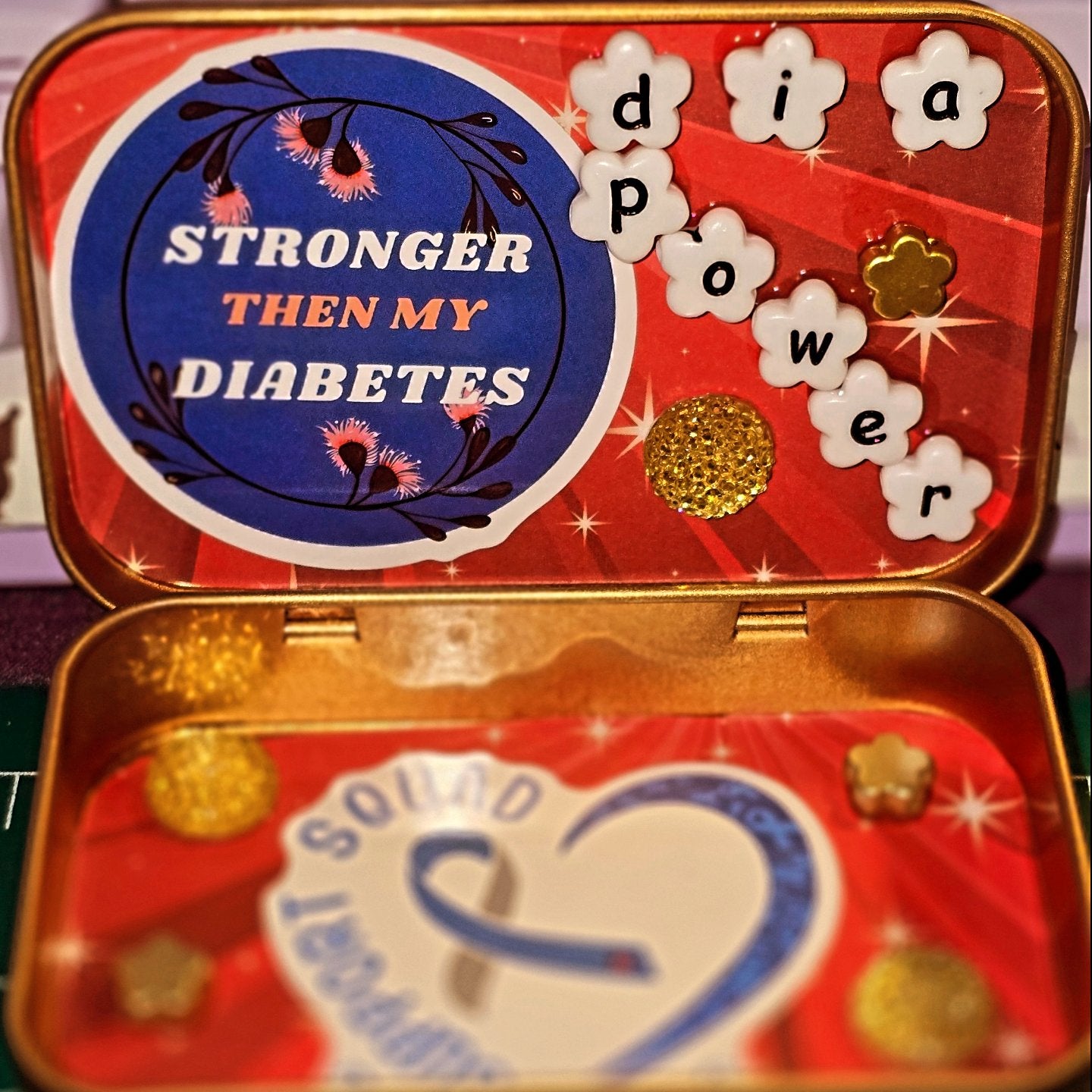 DiaPower Diabetes - Tin Wallet