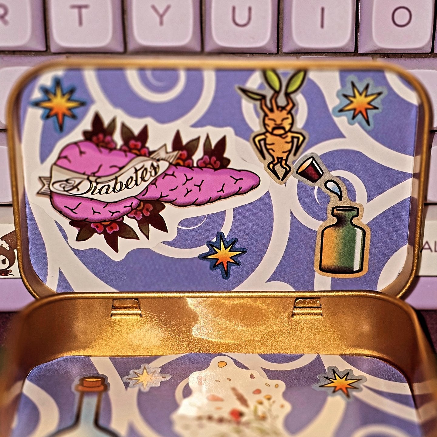 Accio Insulin Magical Diabetes - Tin Wallet