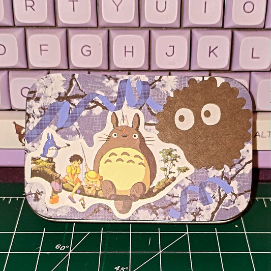 Totoro , Soot Sprites & Friends - Tin Wallet
