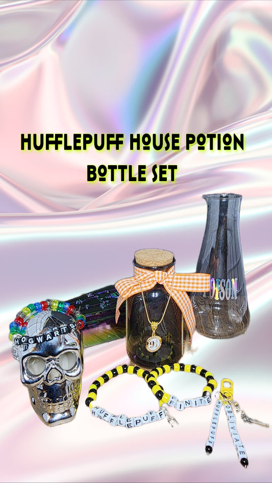 PotterHouses Potion Bottles Sets - HufflePuff